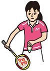 なぜテニスのようにバドミントンでは上からサーブが打てないの?